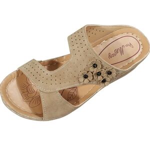 Women's Thick Bottom Sandals Open Toe Thick Soft Slides Arch Support Sandals